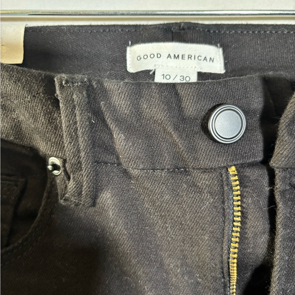 Good American Black Skinny Jeans Size 10 - Picture 2 of 7